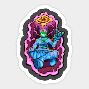 Psychonaur Guru Sticker